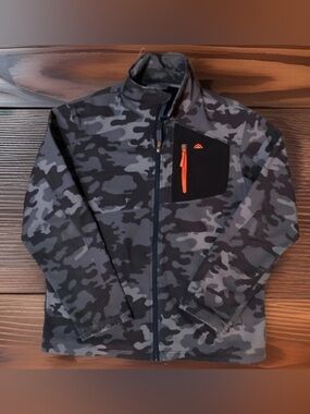 SNOZU Mens Performance Grey Camouflage Ski Jacket Size M